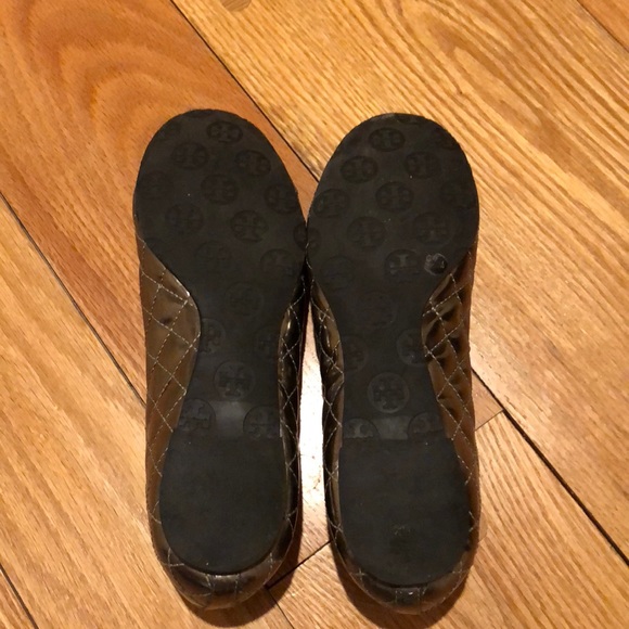 Silver Tory Burch Flats - Picture 3 of 3